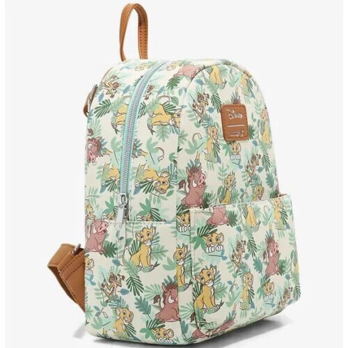 **Last one***Loungefly Disney The Lion King Timon & Pumbaa Mini Backpack Loungefly Disney The Lion King Simba Timon & Pumba Mini  main image 3