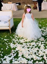 Tulle Flower Girl Dress, size 7