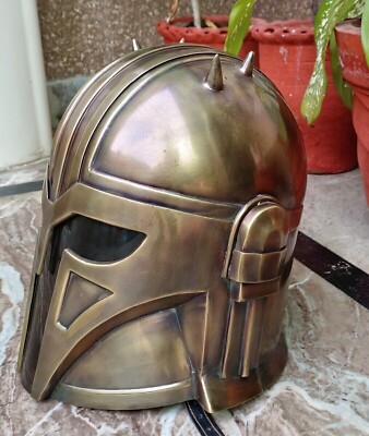 The Armor Mandalorian Blacksmith Helmet Boba Fett Star Wars Decor Helmet Best Gi