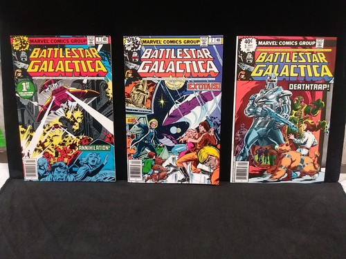 Battlestar Galactica #1-3 (X3) LOT Newsstand 1979 | eBay