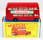 Lesney Matchbox England #5 London Bus BP Oil Visco-Static (NM) Box (some wear)