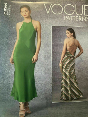 Vogue R10566 Sewing Pattern Dress Pattern Size F5 16-18-20-22-24 Uncut New