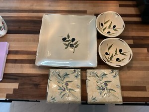 bella cucina Olive  Serving Dish Set