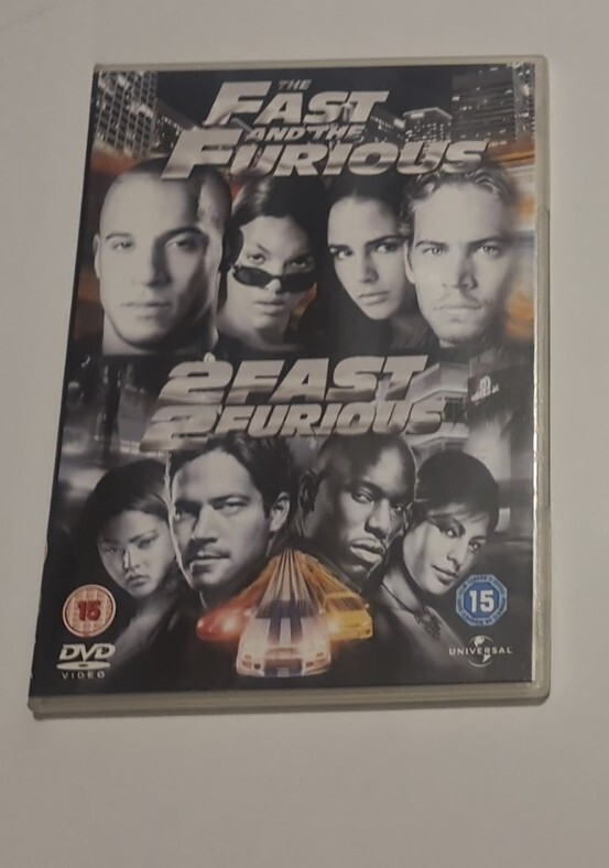 THE FAST AND THE FURIOUS & 2 FAST 2 FURIOUS (2 FILM BOX SET) (DVD, 2003)