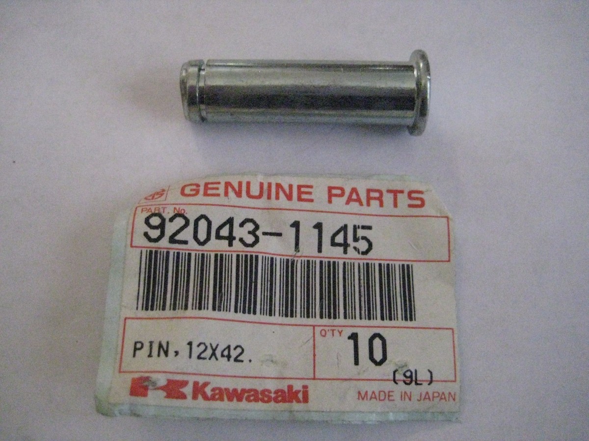 版画 74/375 REST MOMENT KAWASAKI ZX/ZN/ZG/ZR/VN/KR/EX/NINJA/TURBO FOOT REST PIN NOS! | eBay