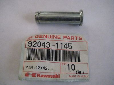 KAWASAKI ZX/ZN/ZG/ZR/VN/KR/EX/NINJA/TURBO FOOT REST PIN NOS! | eBay