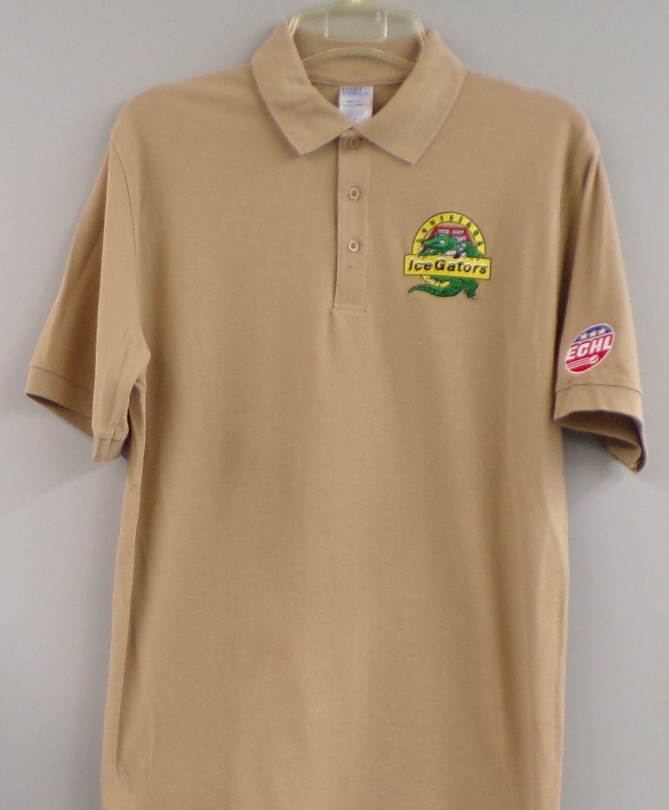 Louisiana IceGators Defunct ECHL Hockey Mens Polo XS-6X, LT-4XLT New