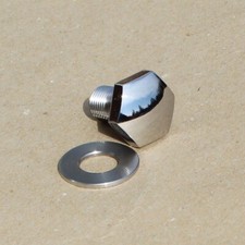 09104-12013 SUZUKI GS1000 GS750 GS550 GSX STEERING STEM NUT AND WASHER STAINLESS