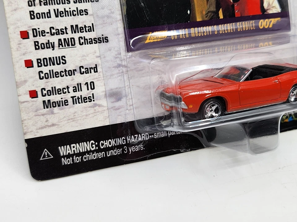 '69 Cougar James Bond 007 Johnny Lightning "Al servicio secreto de Su Majestad" Foto 4 de 4