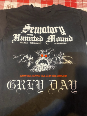#ad New Popular Sematary Black T Shirt Cotton Full Size Unisex 7D1599 $18.79