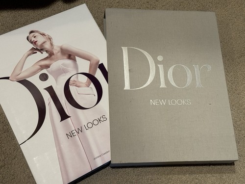 Christian Dior New Look Coffee Table Hardcovers Book In Hardcover Sleeve