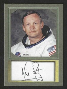 NEIL ARMSTRONG - APOLLO 11 - ACEO D. GORDON PROMO TRADING CARD - MINT CONDITION