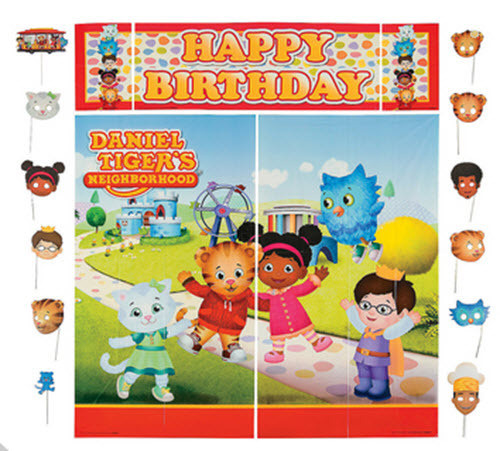 Daniel Tiger s Neighborhood Party Tablecover Birthday Decorations Party 