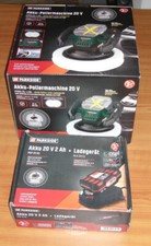 SET PARKSIDE 20 V Akku-Poliermaschine »PPMA 20-Li B2«  MIT Akku und LG - Neu OVP