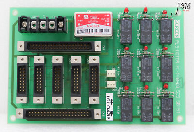 36801 DAINIPPON SCREEN PCB, PLS-MOTOR, 539-50151 PC-92040B | eBay