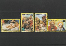 Vanuatu MiNrn 640 I - 643 I, Weihnachten 1982