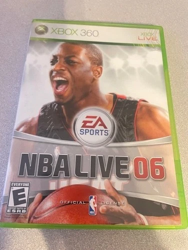 XBox 360 NBA Live 06  game ( free shipping to Canada )