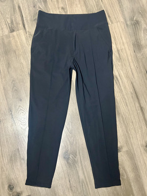 Lululemon Pants Womens Essential High-Rise Trouser Tapered Black Sz 6