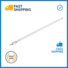 62cm Telescopic Antenna 4-Section AM FM TV Replacement