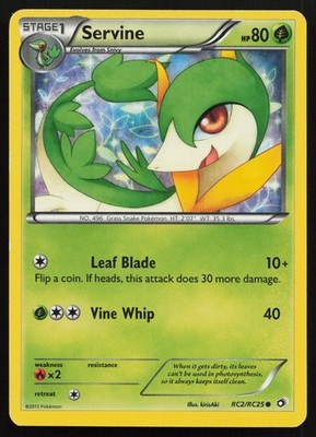 Servine - #RC2/RC25 Legendary Treasures: Radiant Collection Holo MP