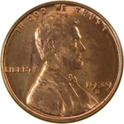 1939 S Lincoln Wheat Cent Uncirculated Mint State Penny SKU:I26203