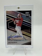 2020 Panini Elite Extra Edition  Austin Wells Prime Numbers B Signatures/62 Auto