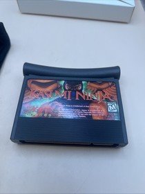 Kasumi Ninja (Atari Jaguar, 1994) Complete CIB w/ Manual & Protector Case