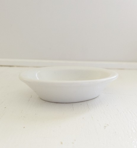 Antique White Ironstone John Maddock & Co Oval Soap Dish England 1800's - Picture 9 of 10