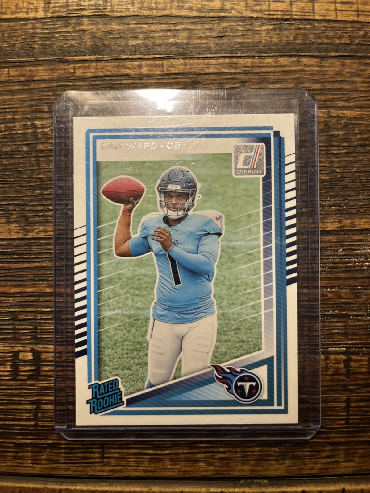 2025 Panini Donruss - Rated Rookie Cameron Ward #350 No Name (RC)