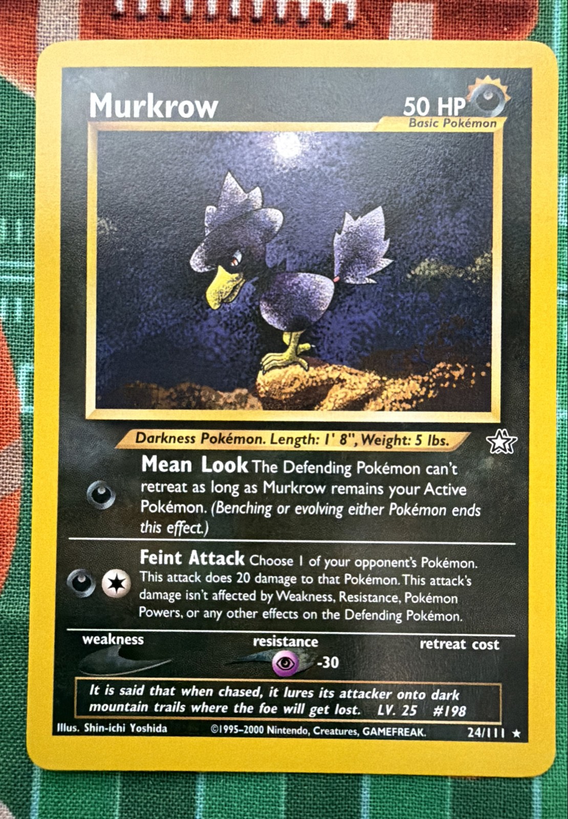 Murkrow 24/111 Neo Genesis Regular