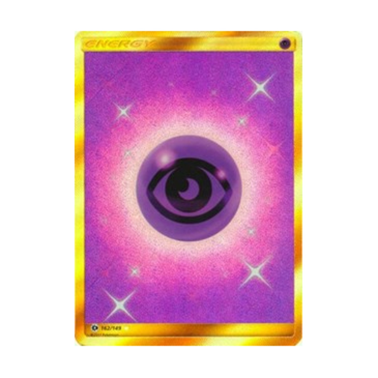 Pokemon Pokemon Sun & Moon Base Set Psychic Energy (SR) (SR) #162 (Holo) NM