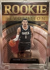 Panini 2023-24 Select Rookie Revolution Victor Wembanyama #9 Spurs Basketball