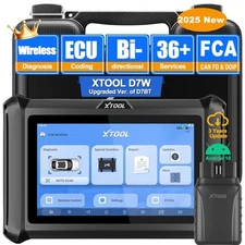 XTOOL D7W 2.0 Wifi Scanner Auto Full Diagnostic Tool Program Service E.CU Coding