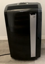 Portable AC, and Heater, and Dehumidifier Fan DeLonghi PAC AN125HPEKC Dark Gray