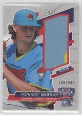 2020 Topps Pro Debut Copa de La Diversion Relics 140/989 Forrest Whitley no9