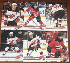 New Jersey Devils 2025-26 UD Series 2 Team Set (6 Cards) Jack Hughes