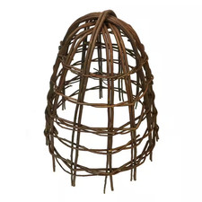 22 In. H Willow Cloche Protector