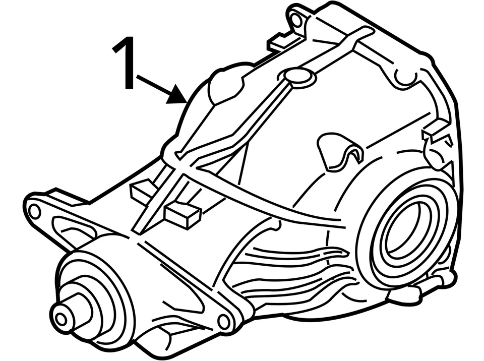 Transmisión automática Carrier relación 3,23 trasera compatible con BMW 640i 970990 12-19 Foto 4 de 4