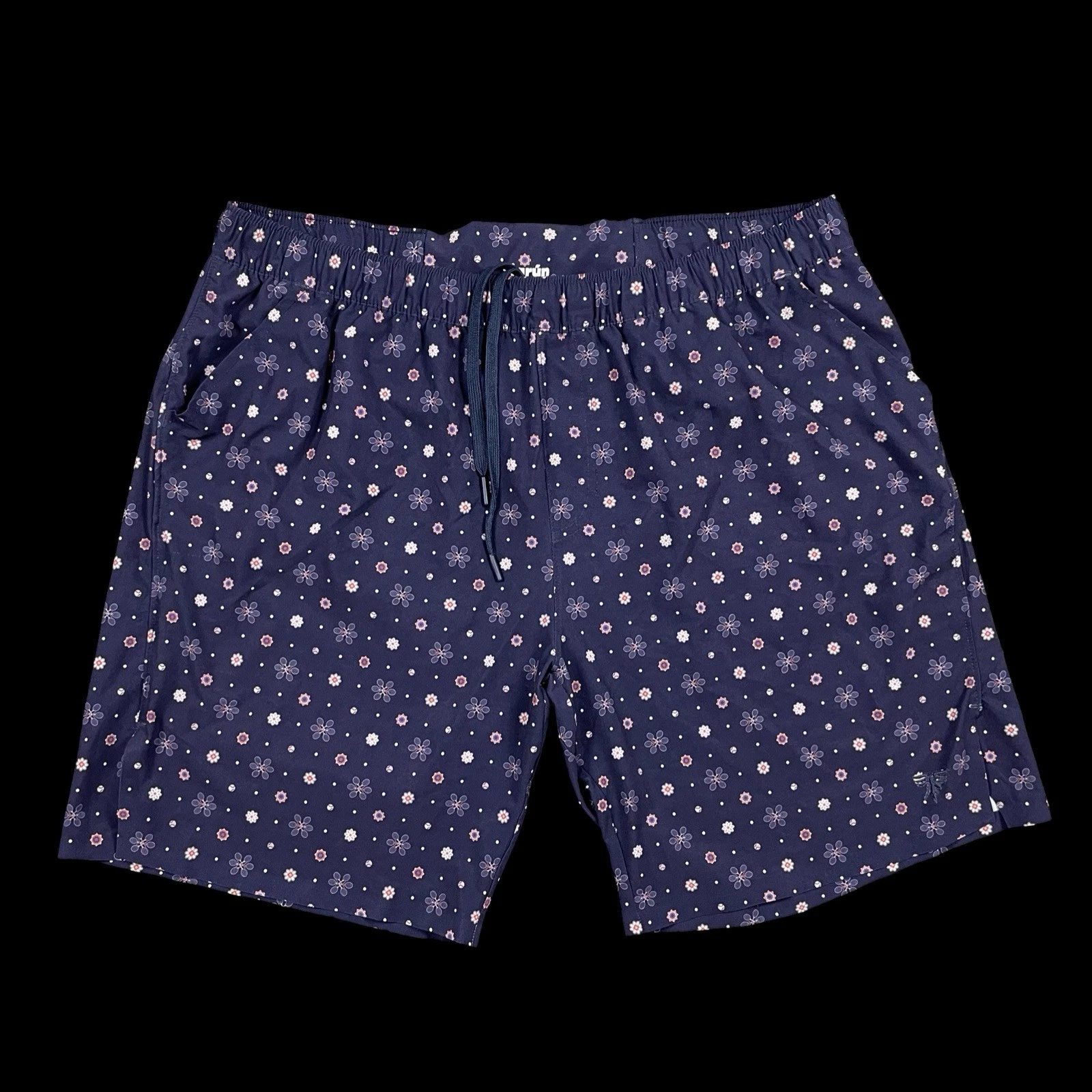 Sigrun Tennis Shorts Men 2XL Geometric Print Lightweight Performance Stretch EUC