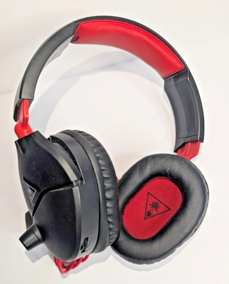 Turtle Beach Ear Force Recon 70P Wired Gaming Headset Red Black XBOX PC - Image 4 of 4