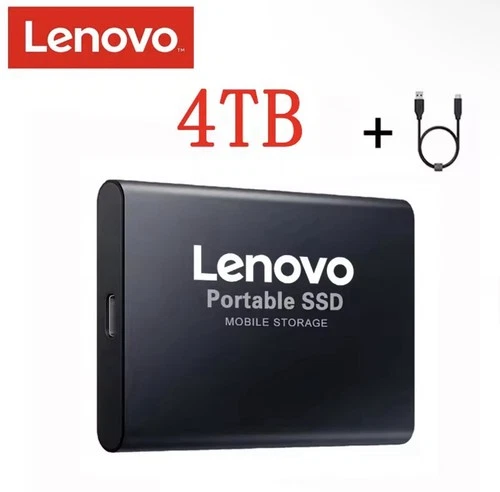 Hard Disk Esterno 4 TB Ad Alta Velocità Disco Rigido Di Archiviazione 3.1 Ssd