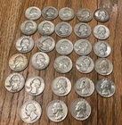 28 90% silver Washington Quarters