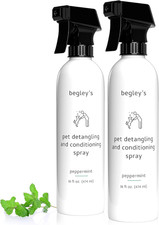 Pet Detangling Spray - Premium Essential Oil Scented Detangler Spray for Dogs, P