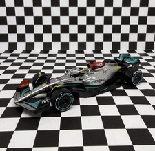  LOOSE Bburago 2022 F1 Formula One Mercedes AMG Lewis Hamilton 1/43