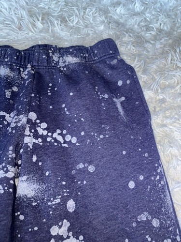 Cat & Jack Girls Sz. 16 Blue Paint Splatter Joggers. Cute, Fun - Picture 3 of 14