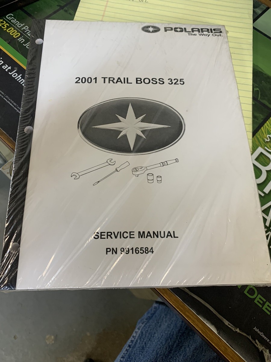Polaris 2001 trail boss 325 service manual 9916584 Polaris 2001 trail boss 325 service manual 9916584