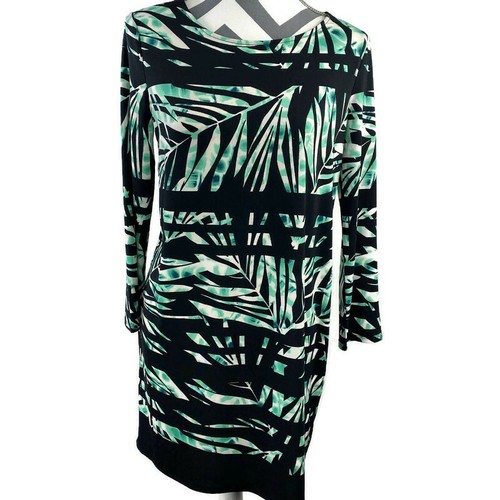 BCBG Maxazria Womens Small Green Black 
