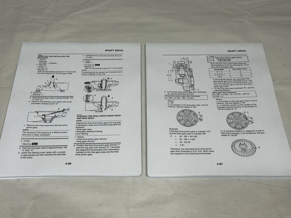 Manual de reparación de taller de servicio oficial de 3 orificios 2006 06 Yamaha FJR1300 FJR1300A V Foto 3 de 3