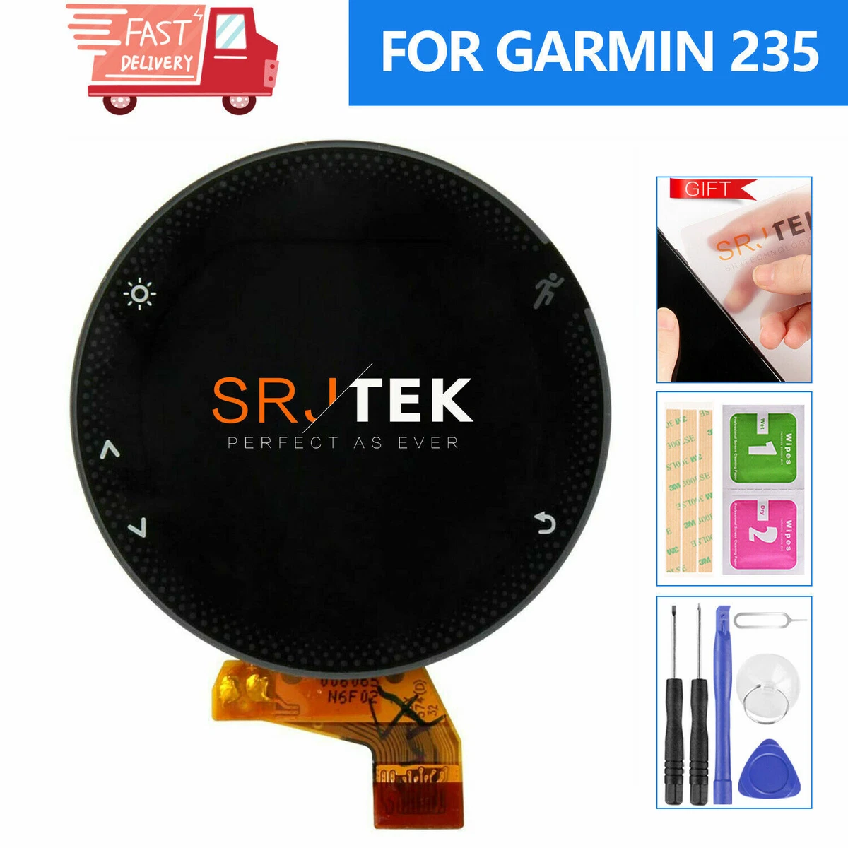 Garmin 235 online screen