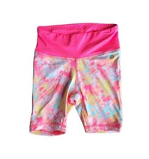New Pink Tie Dye Bike Short Girl Size 5 RN 126160